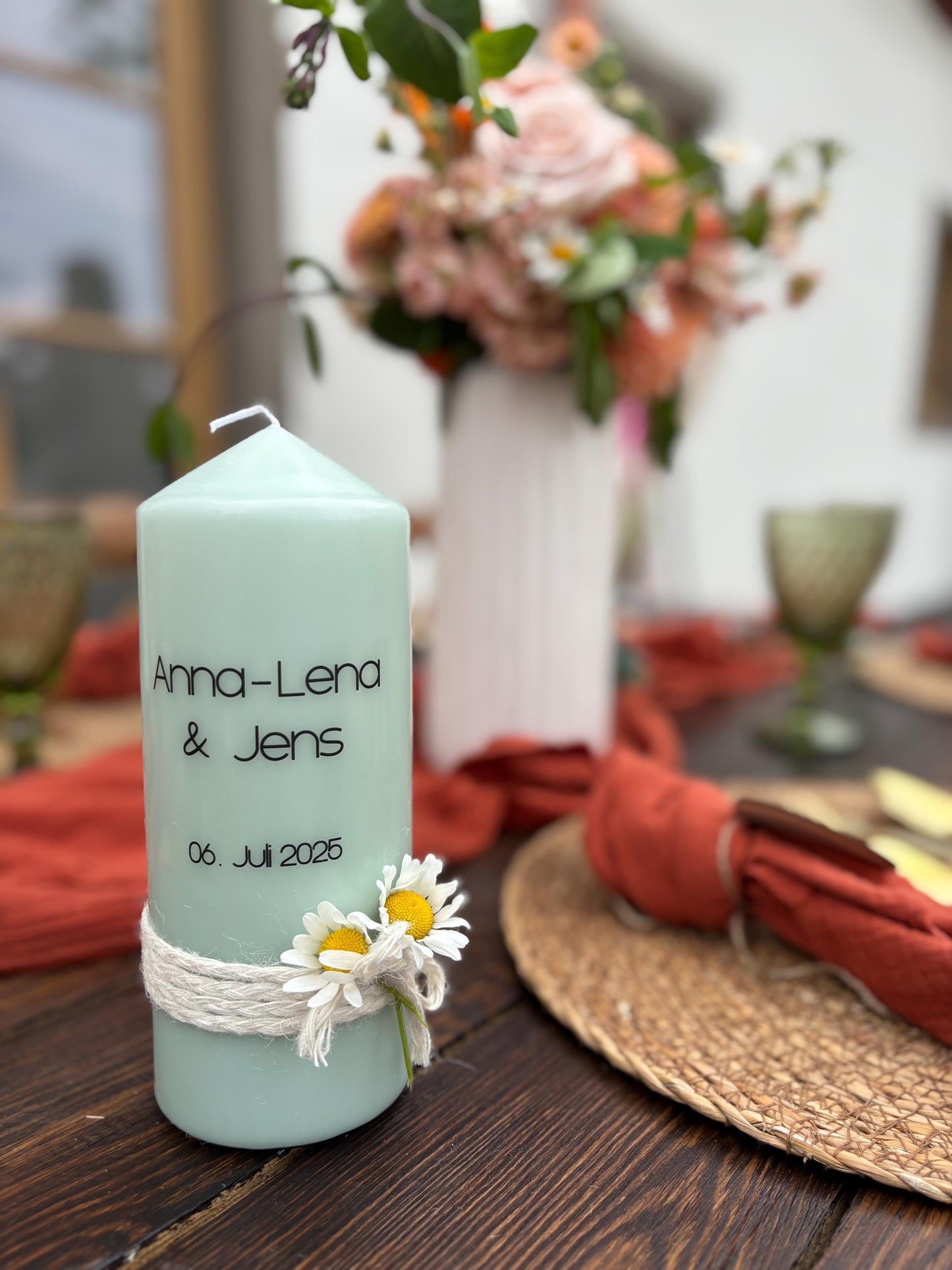 Hochzeitskerze Clean