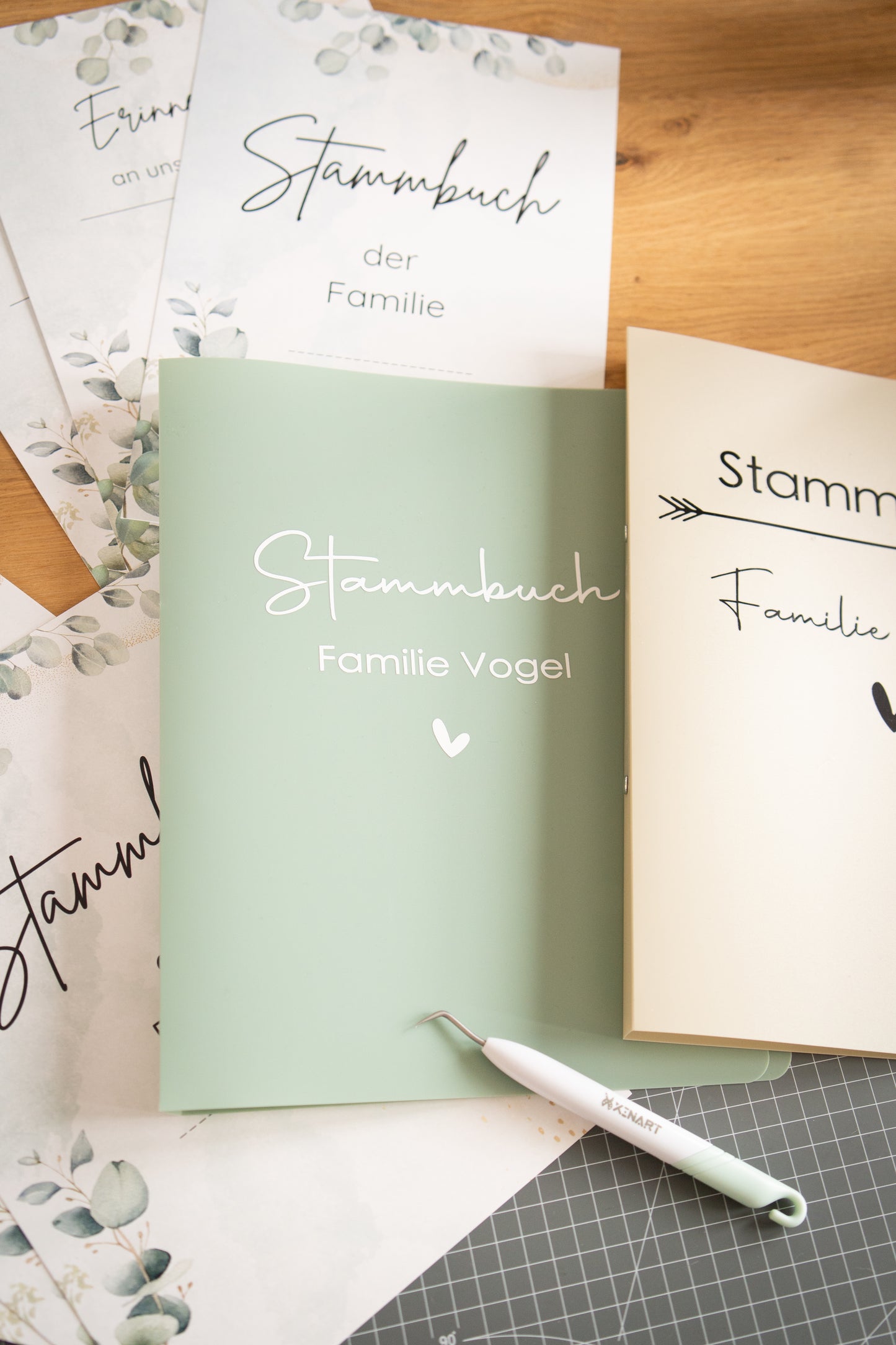 Stammbuch inkl. Einlegeblätter A4