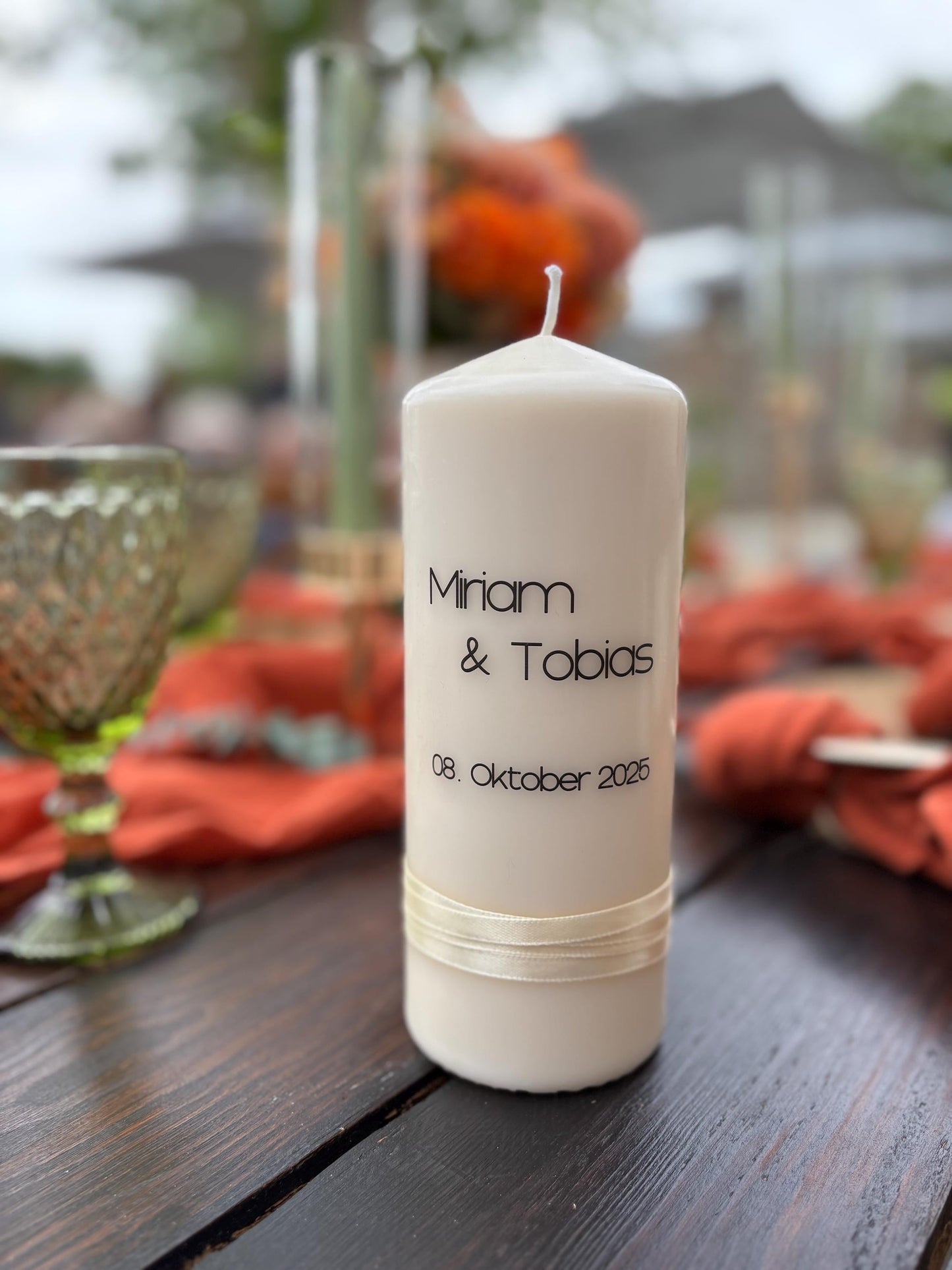 Hochzeitskerze Clean