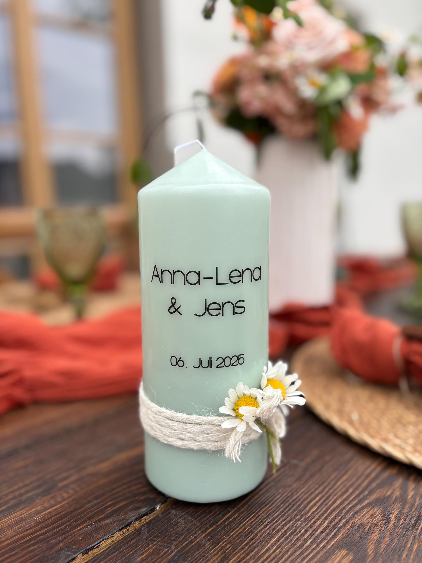 Hochzeitskerze Clean