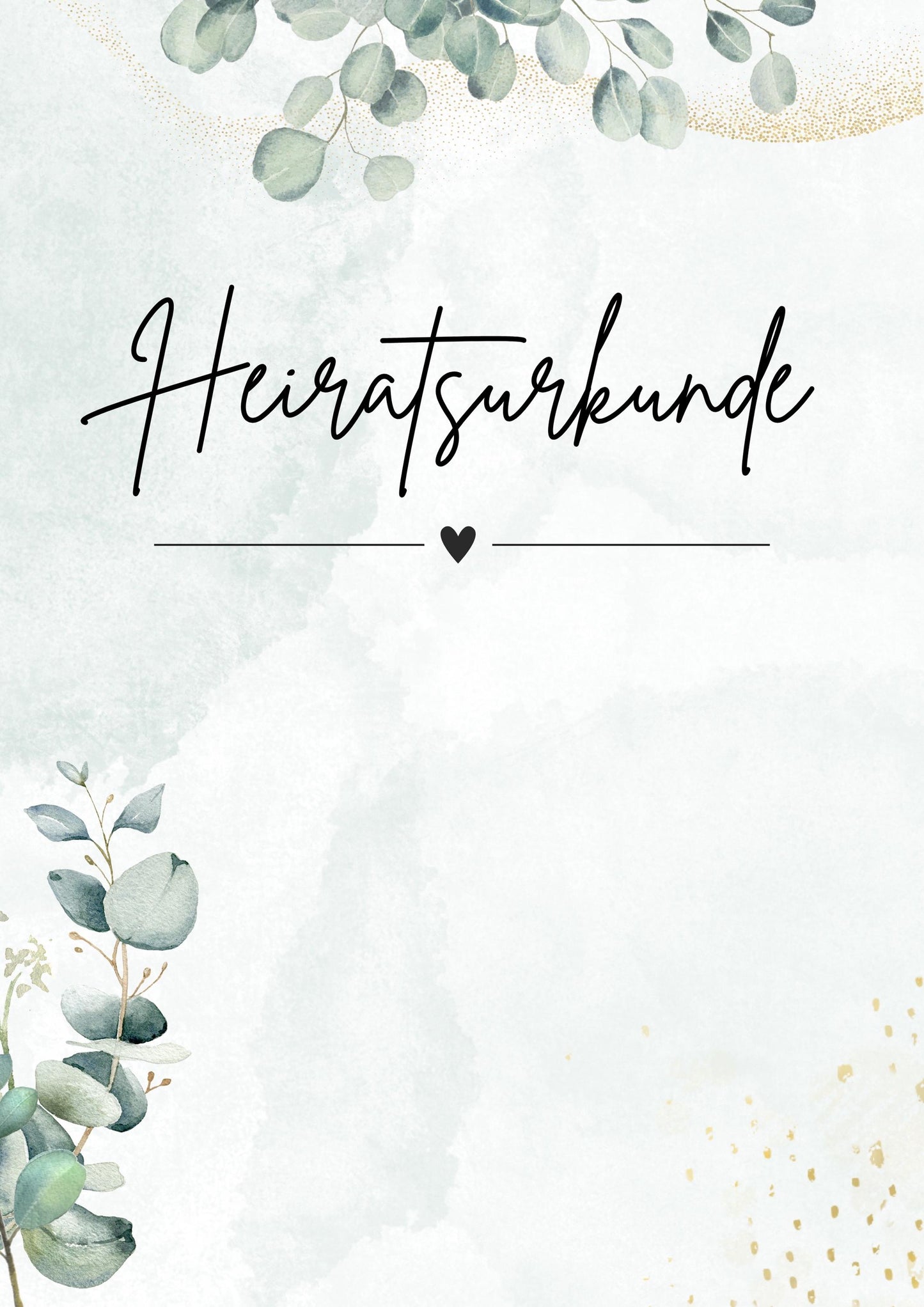 Stammbuch Einlegeblätter