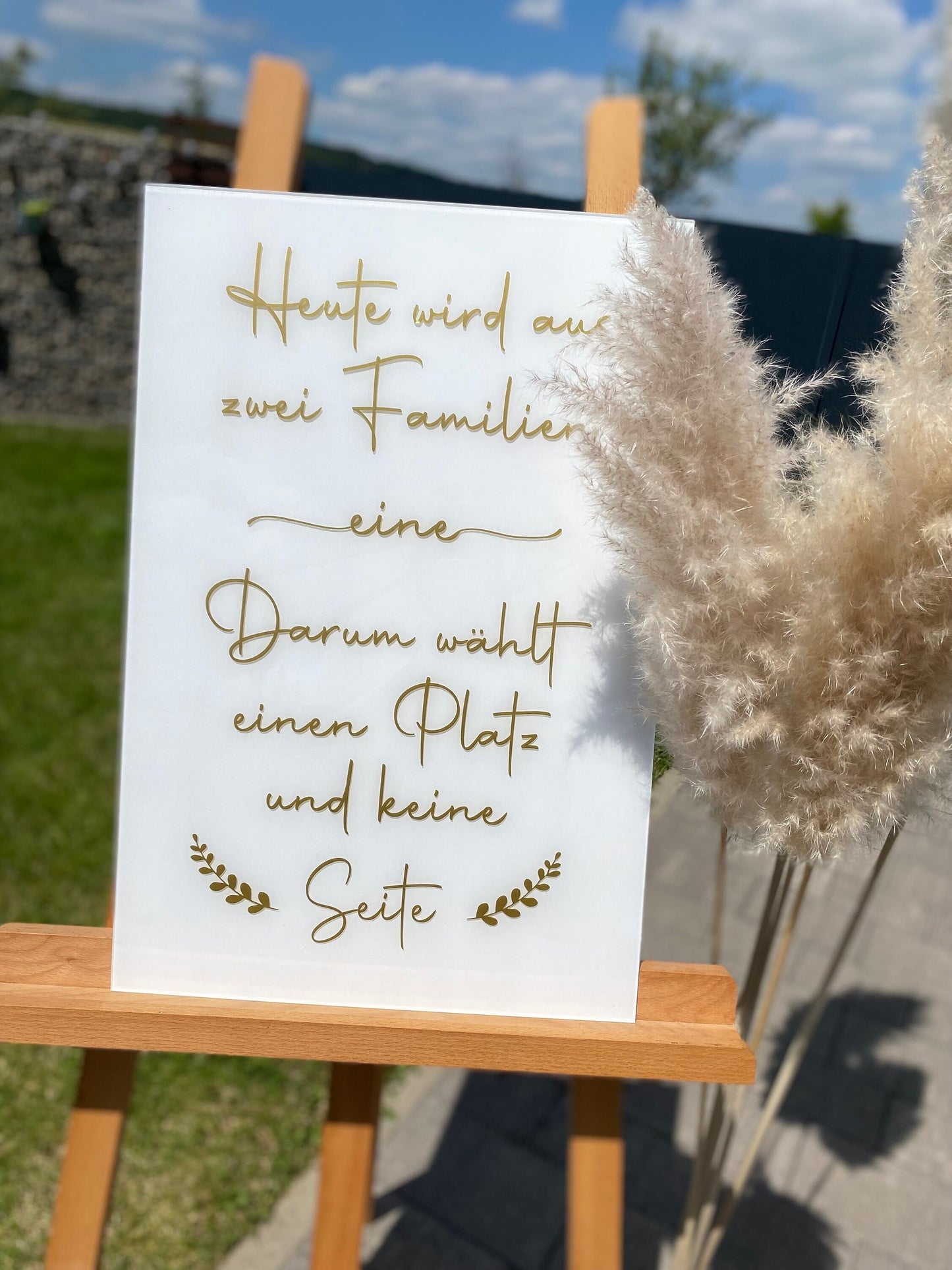 Schild „Familie“