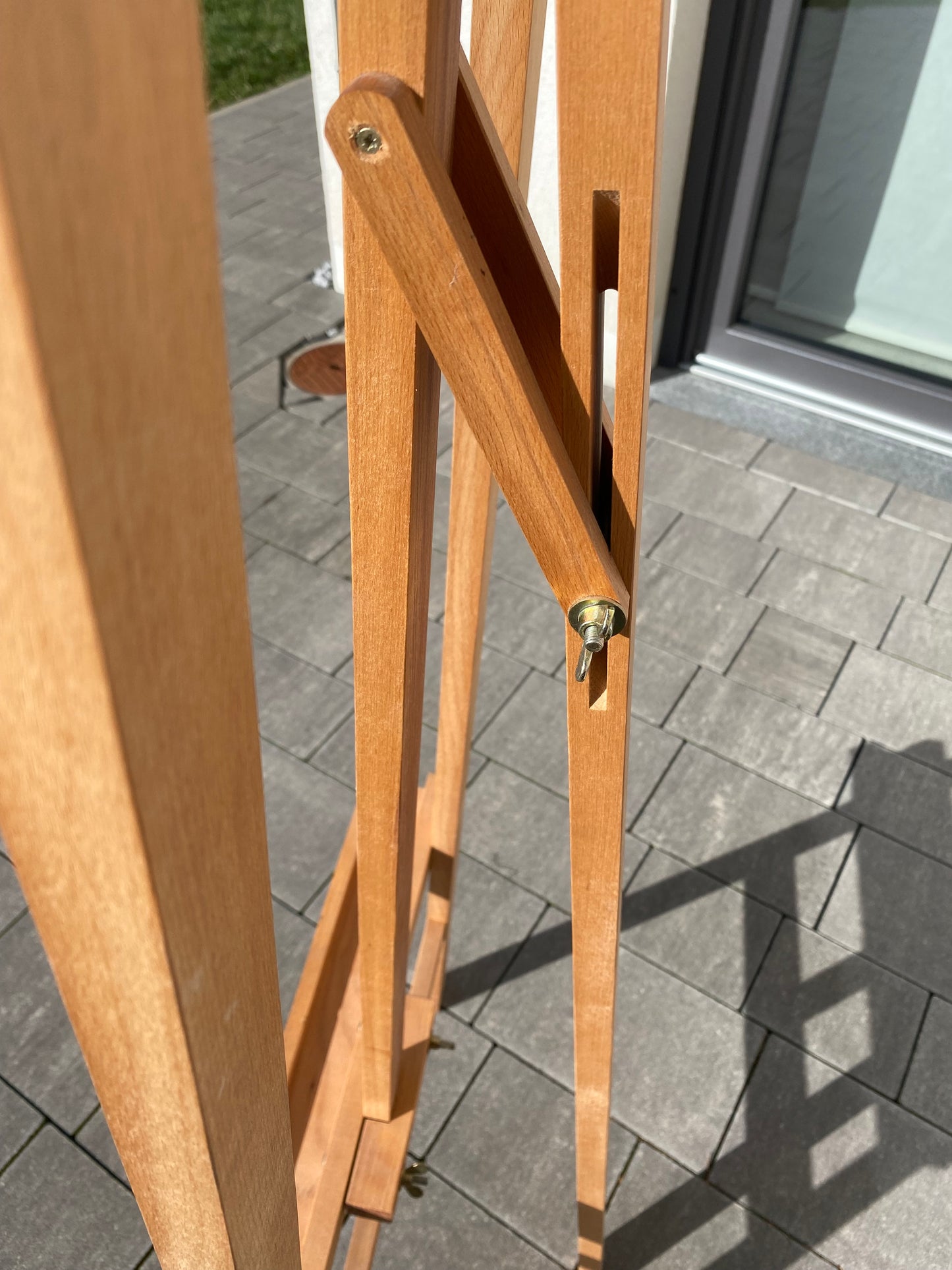 Staffelei Braun/Holz