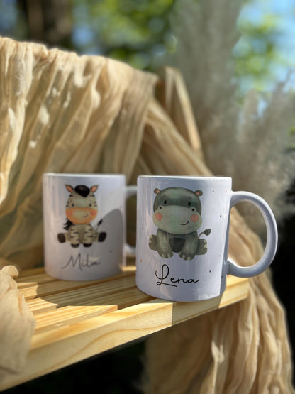 Kindertasse Tiere