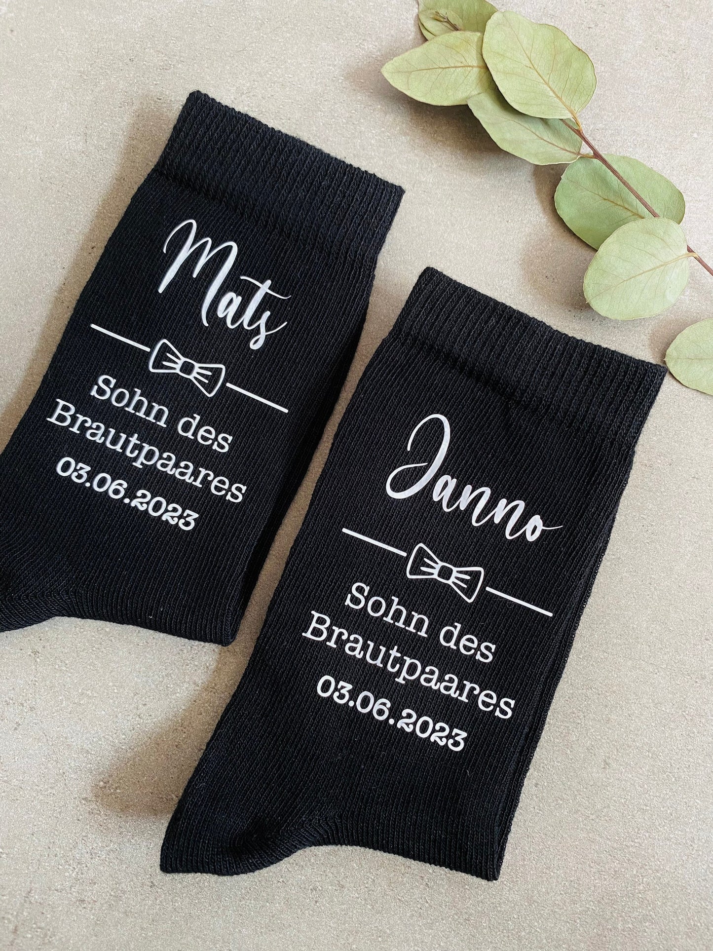 Kindersocken Hochzeit