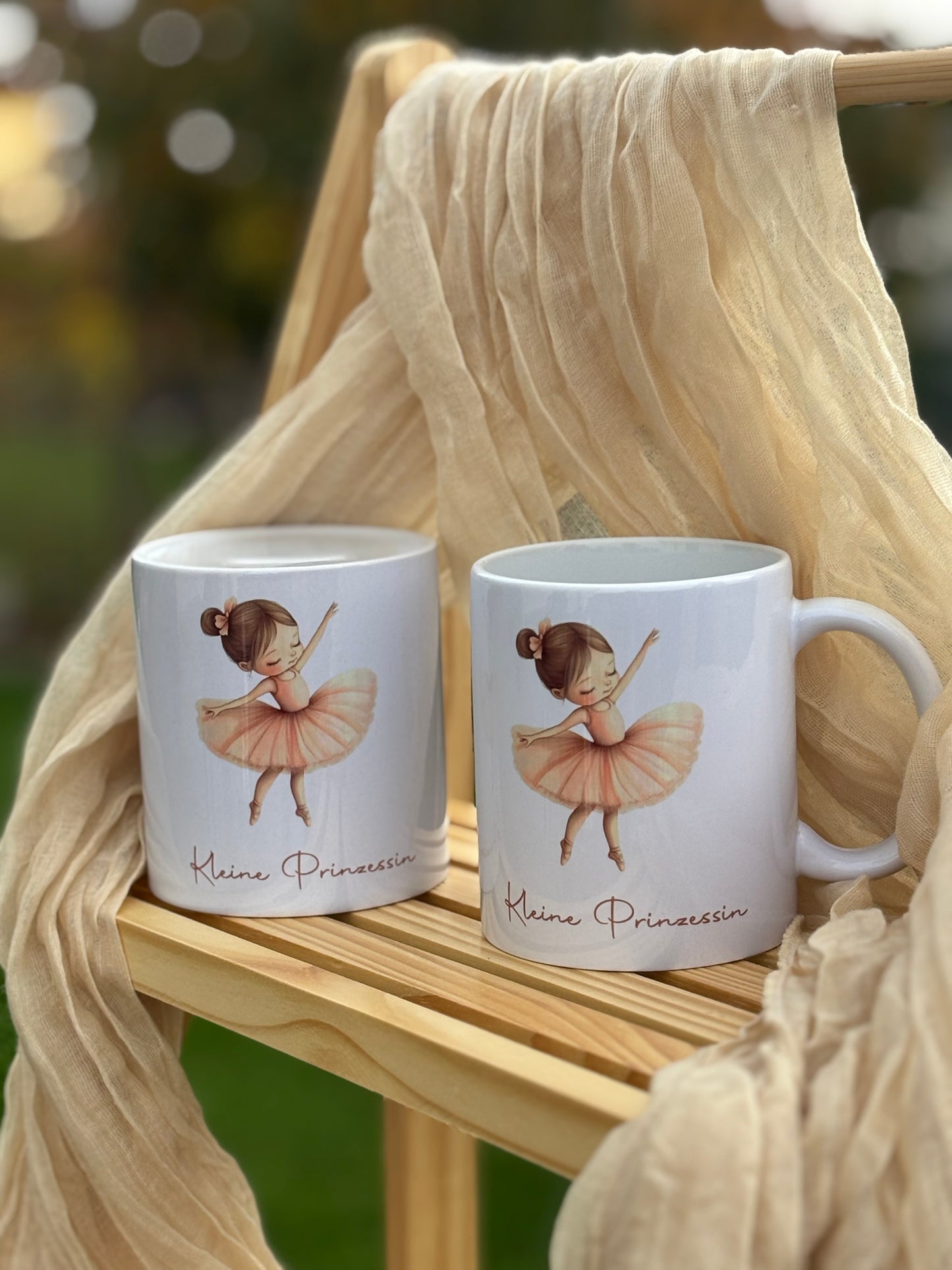Tasse / Spardose "Kleine Prinzessin" - Ballerina
