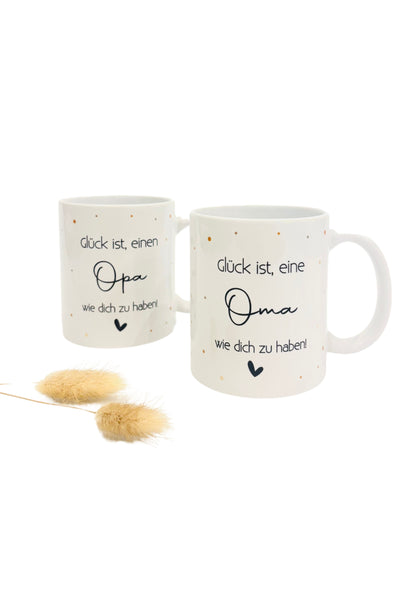 Tasse Oma / Opa / Mama / Papa
