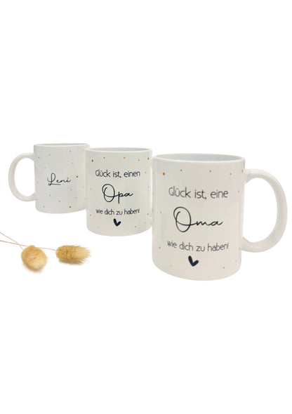 Tasse Oma / Opa / Mama / Papa