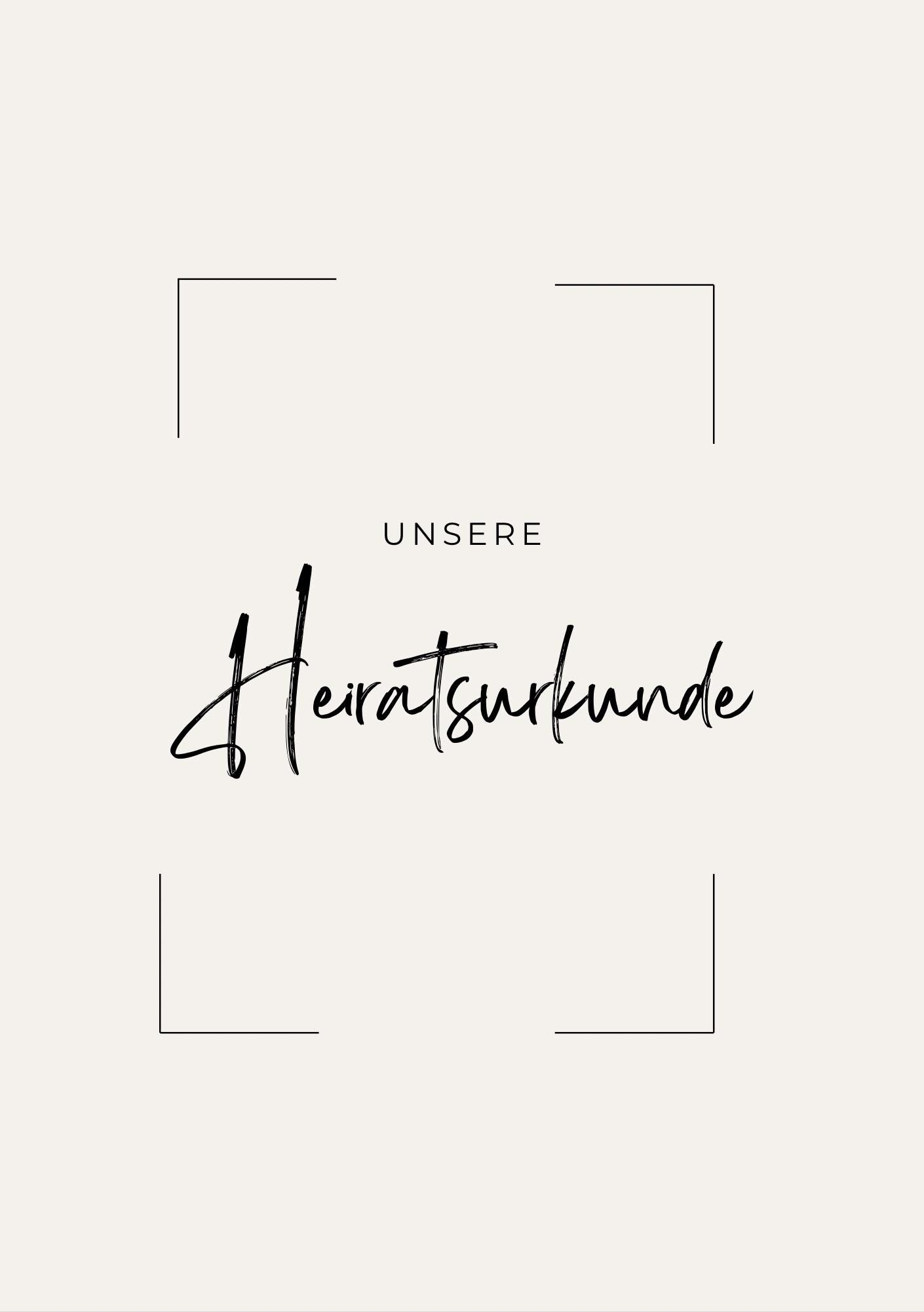 Stammbuch Einlegeblätter
