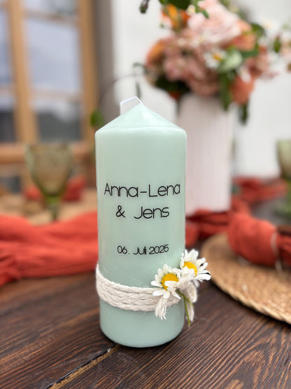 Hochzeitskerze Clean
