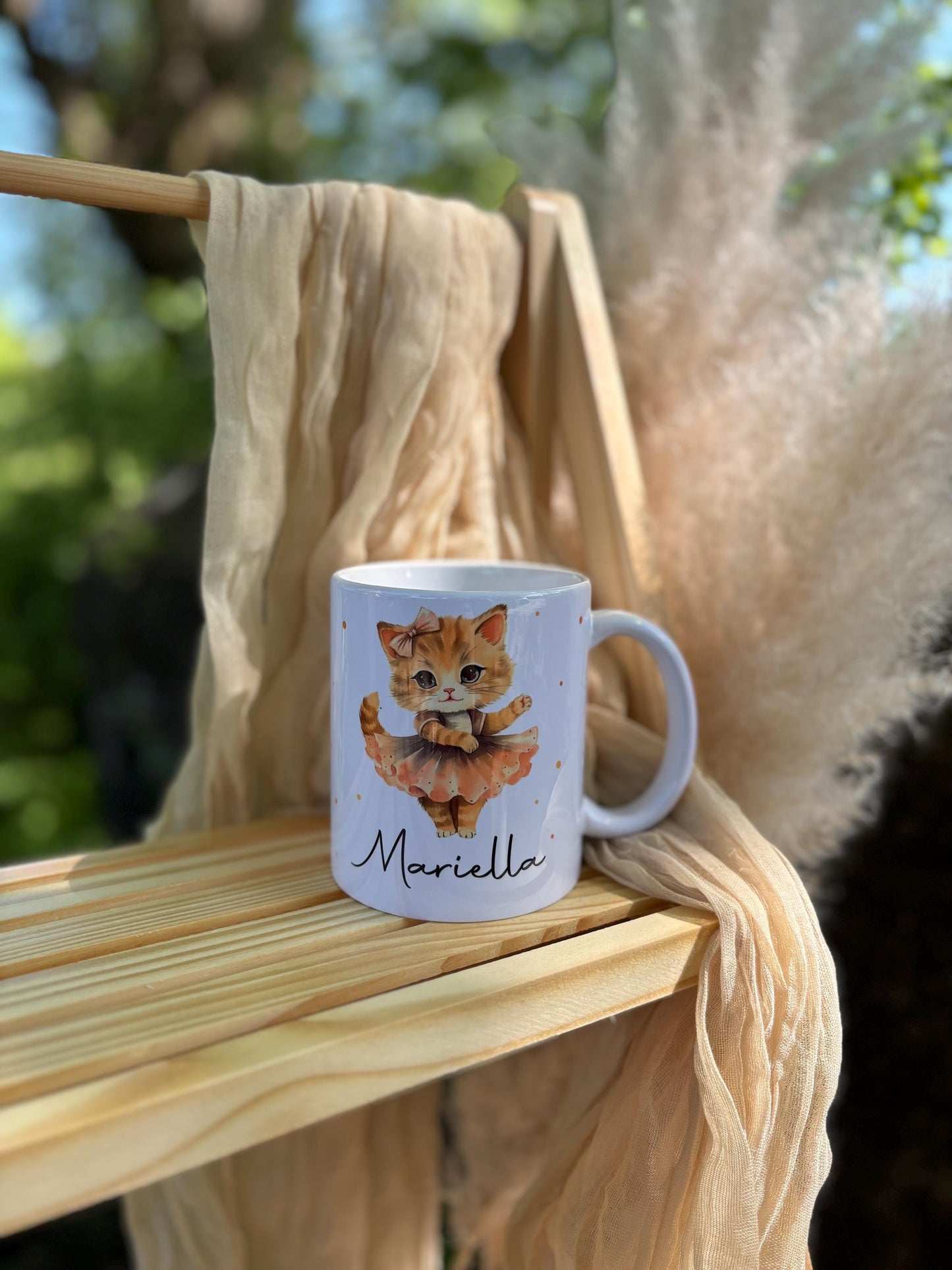 Kindertasse Katze