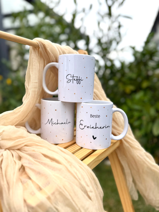 Tasse „Beste Erzieherin“