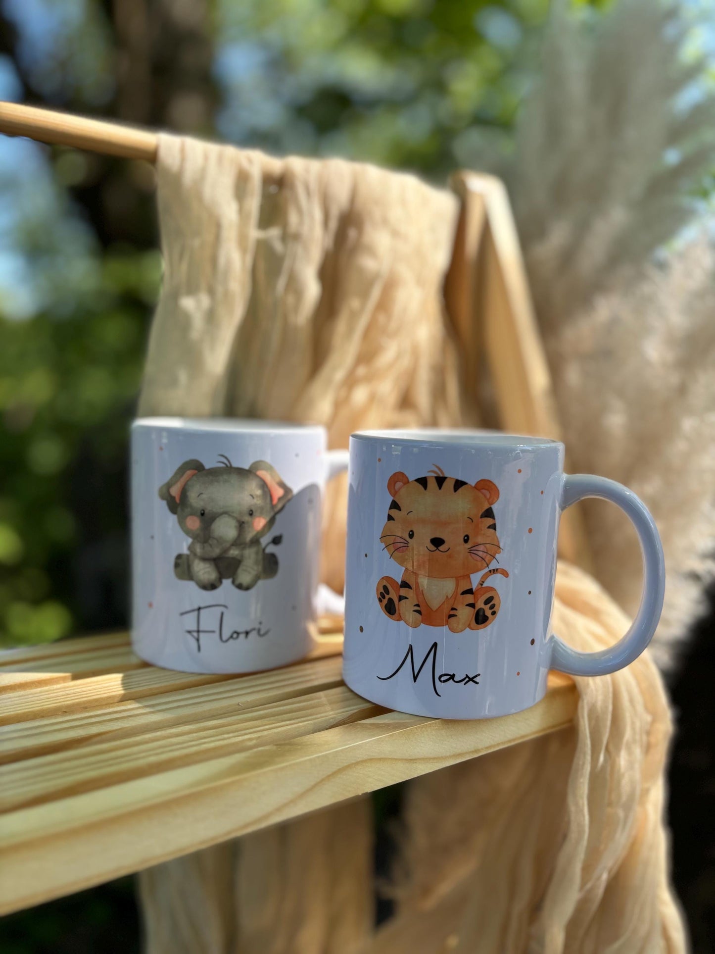 Kindertasse Tiere