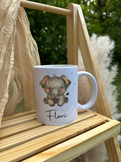 Kindertasse Tiere