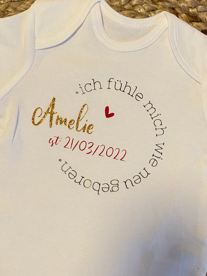 Babybody „ich fühle mich wie neu geboren“