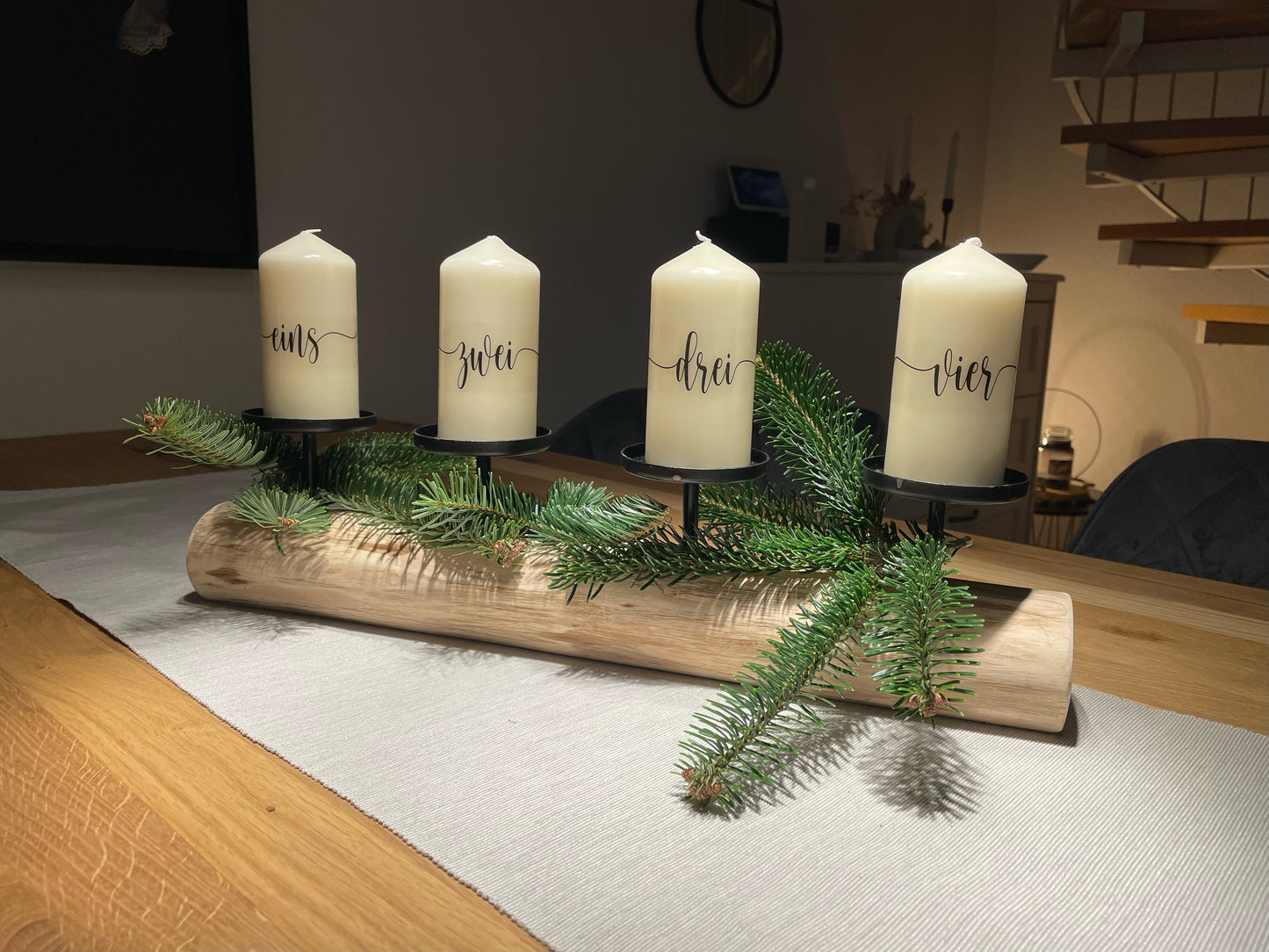 Adventskerzen 4er-Set