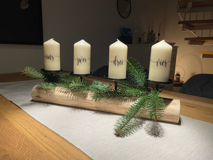 Adventskerzen 4er-Set