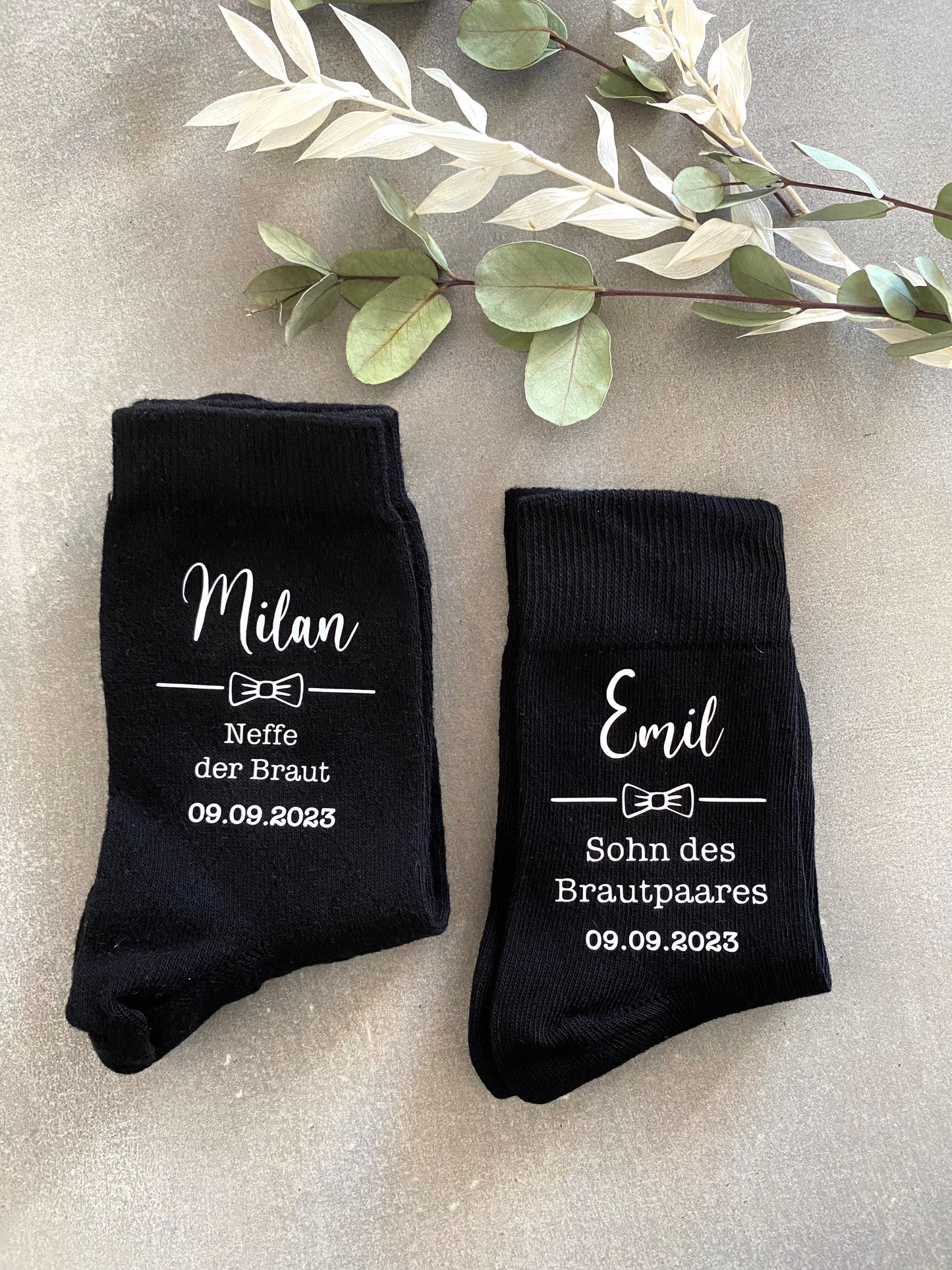 Kindersocken Hochzeit