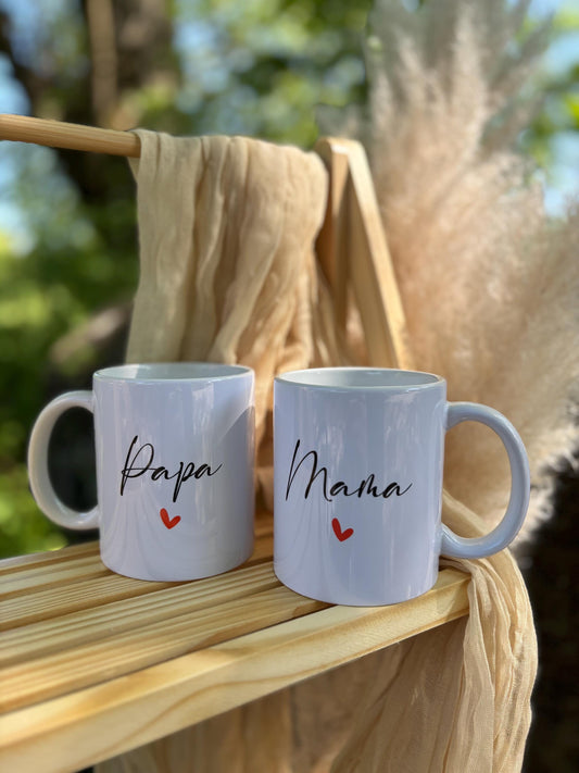 Tasse Mama / Papa