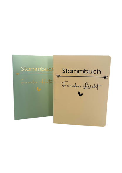 Stammbuch inkl. Einlegeblätter A4