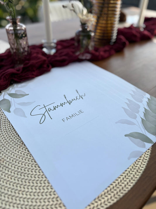 Stammbuch Einlegeblätter