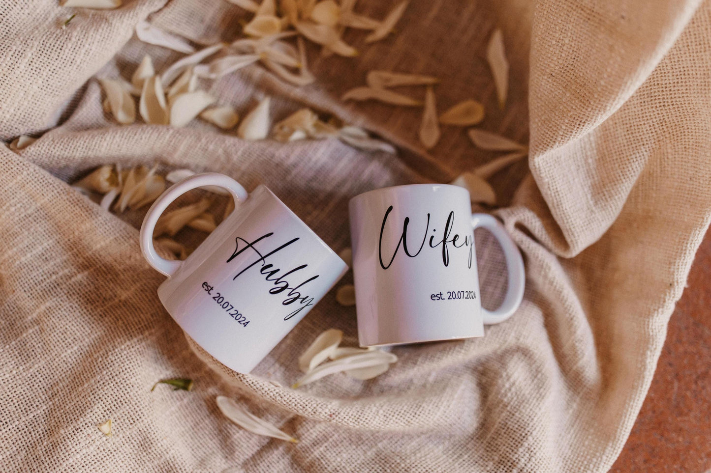 2er- Set Tasse Wifey & Hubby