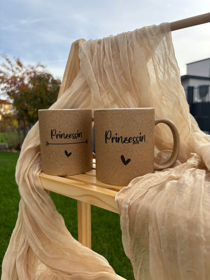 Glitzertasse Prinzessin