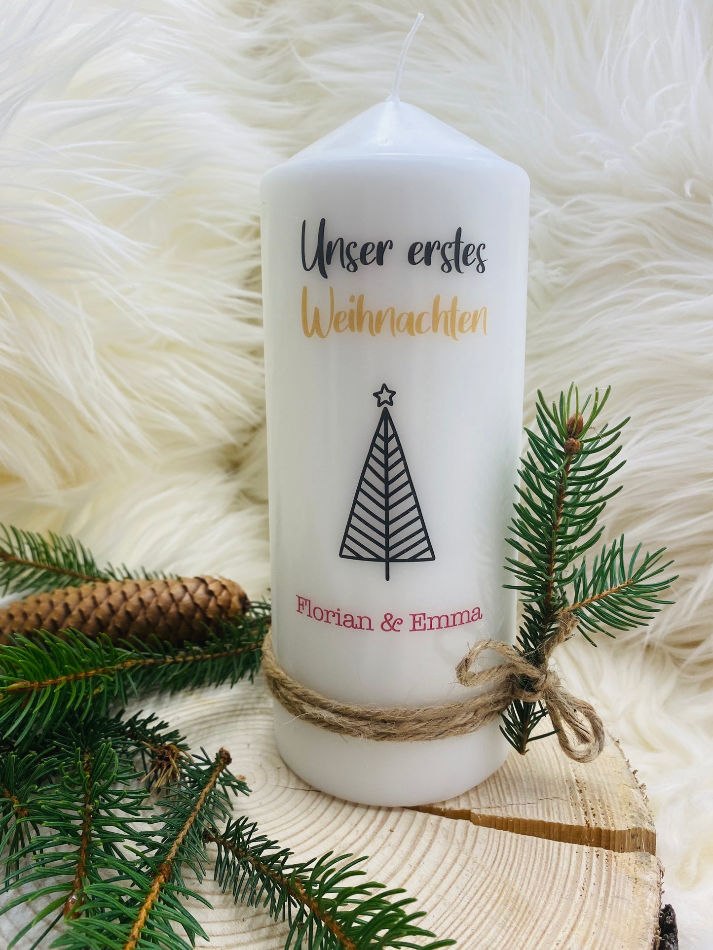 Weihnachtskerze