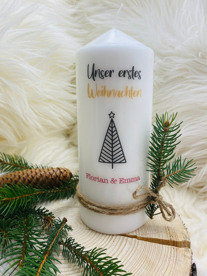 Weihnachtskerze