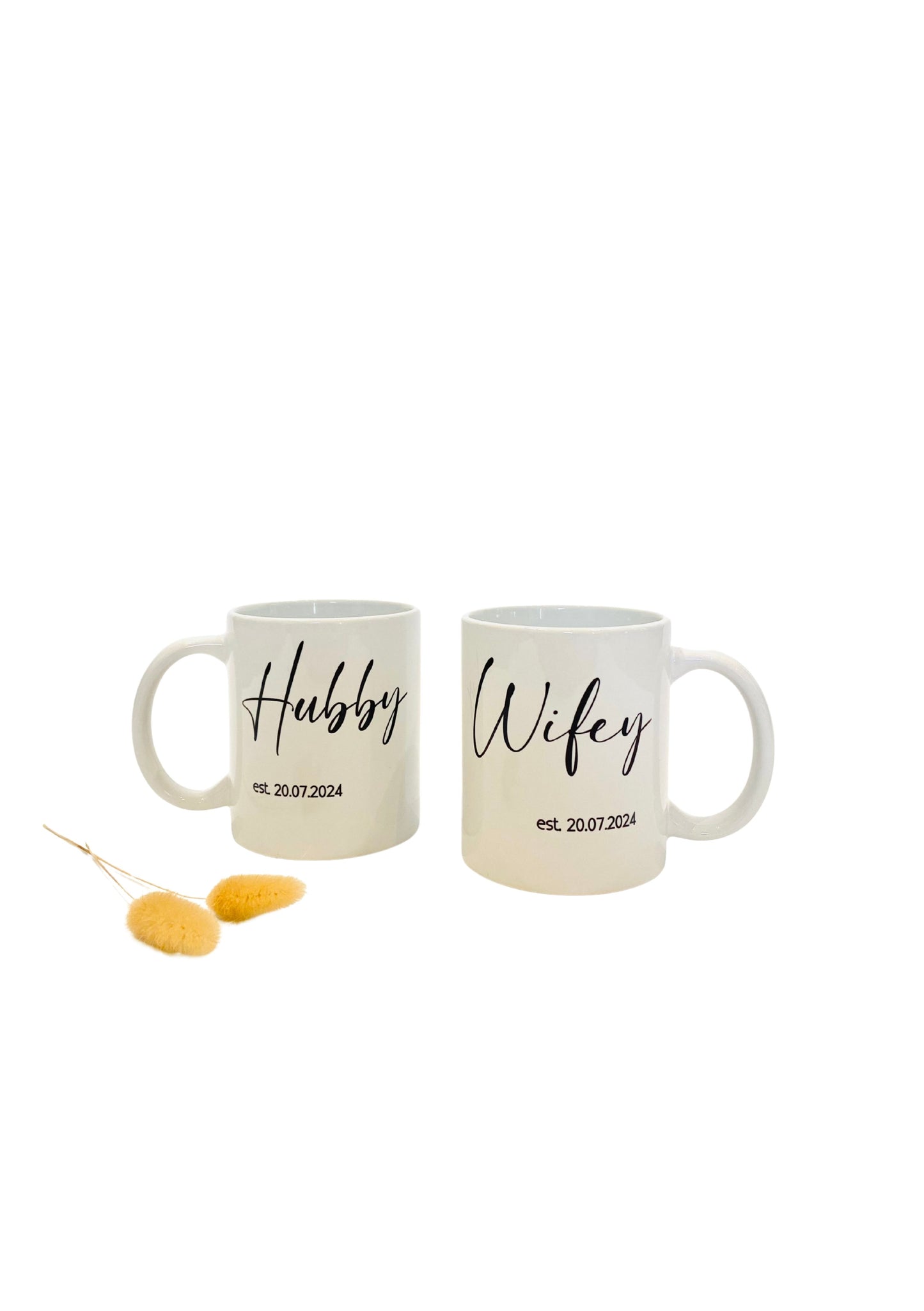 2er- Set Tasse Wifey & Hubby