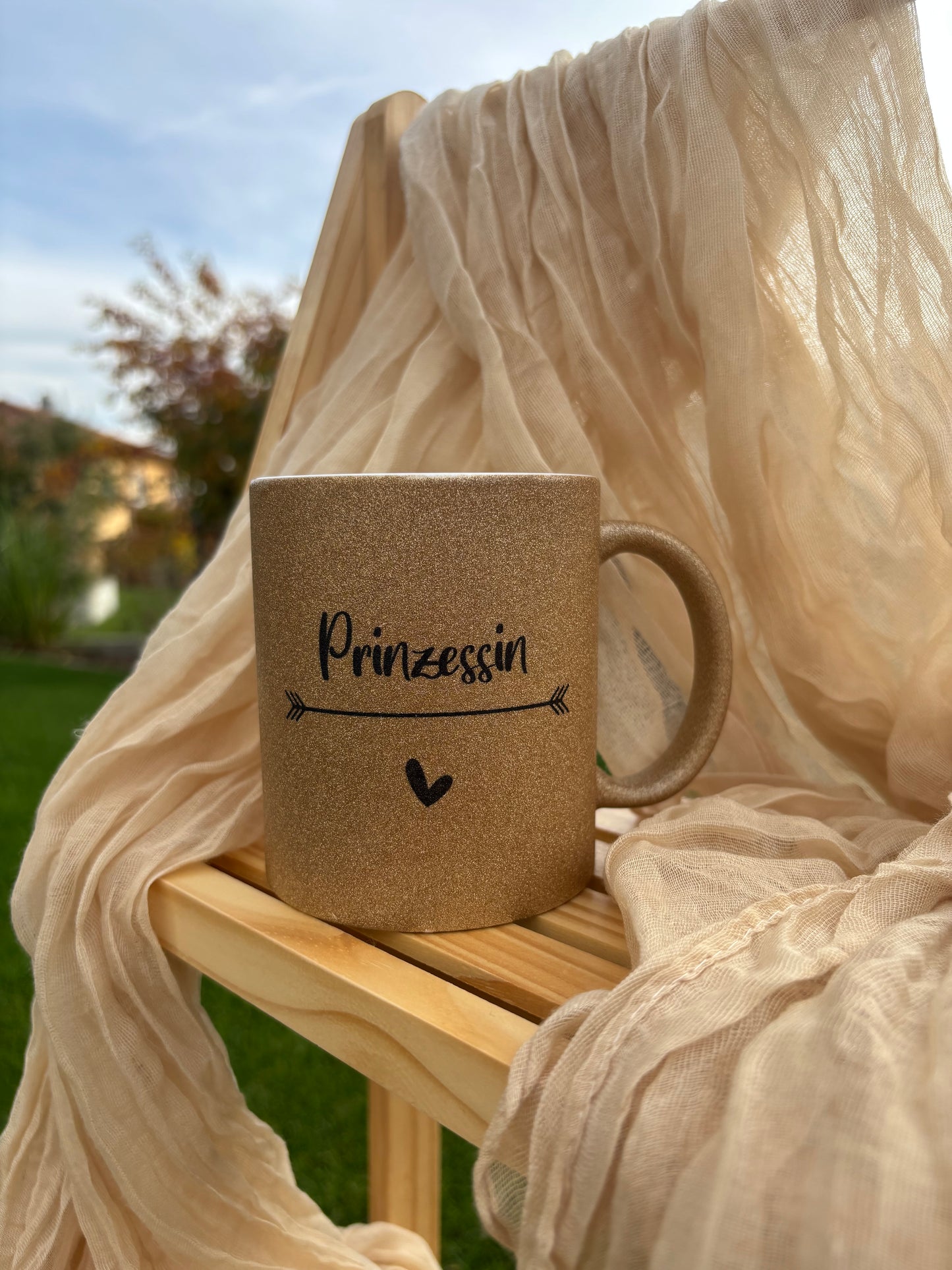 Glitzertasse Prinzessin