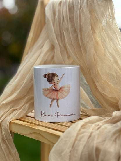 Tasse / Spardose "Kleine Prinzessin" - Ballerina