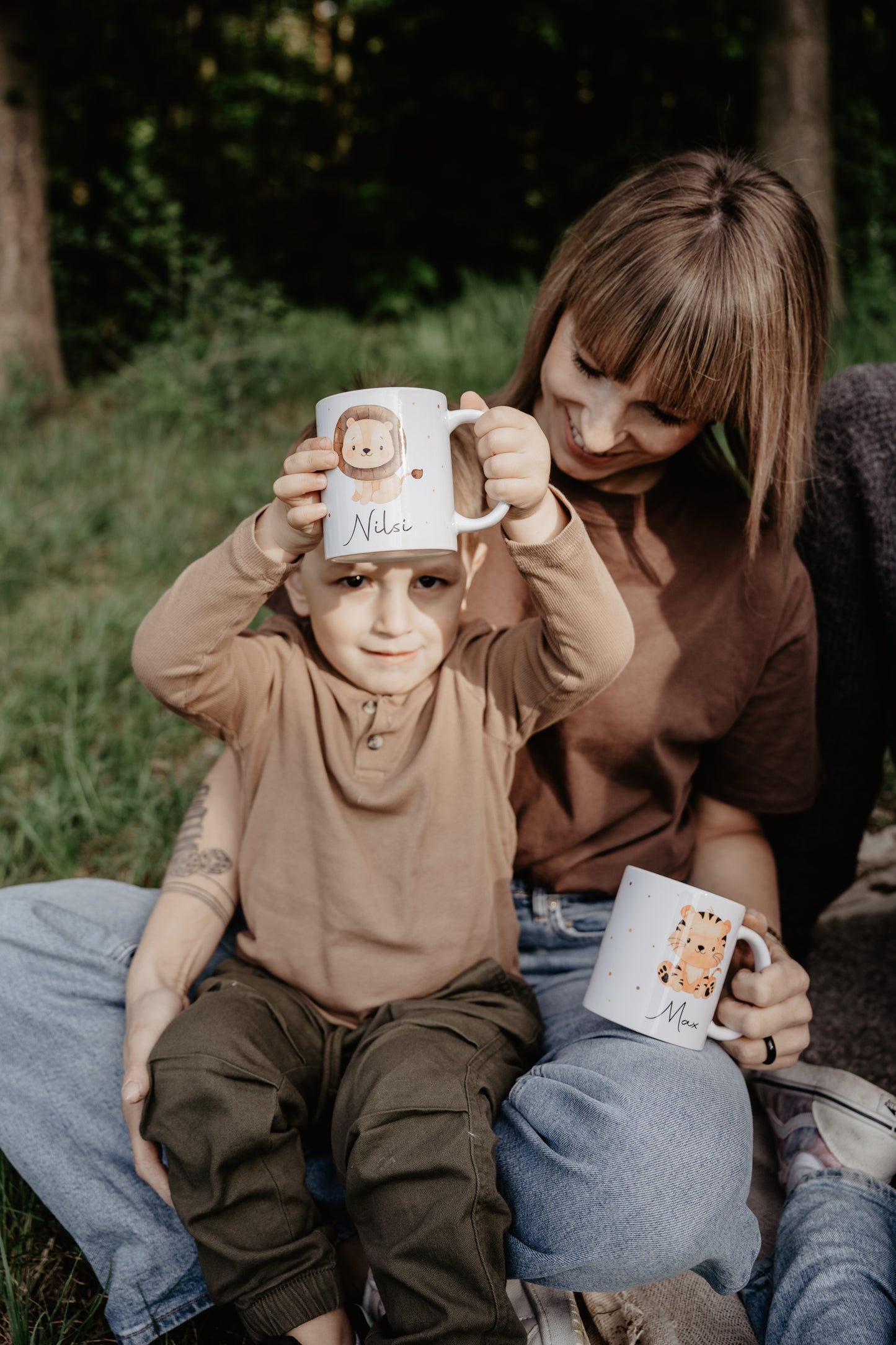 Kindertasse Tiere