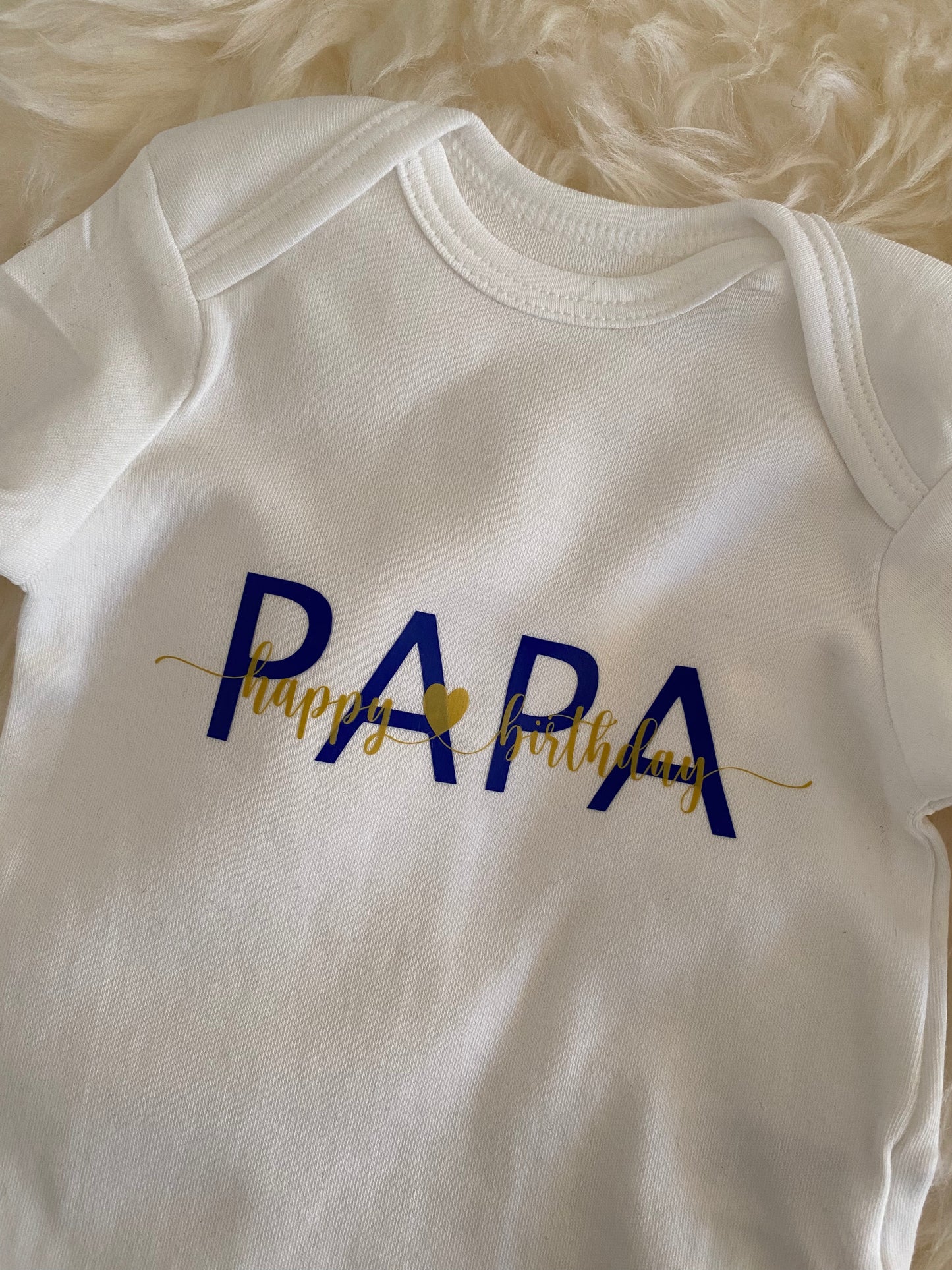 Babybody "Happy Birthday Papa"