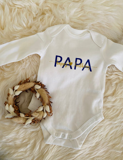 Babybody "Happy Birthday Papa"