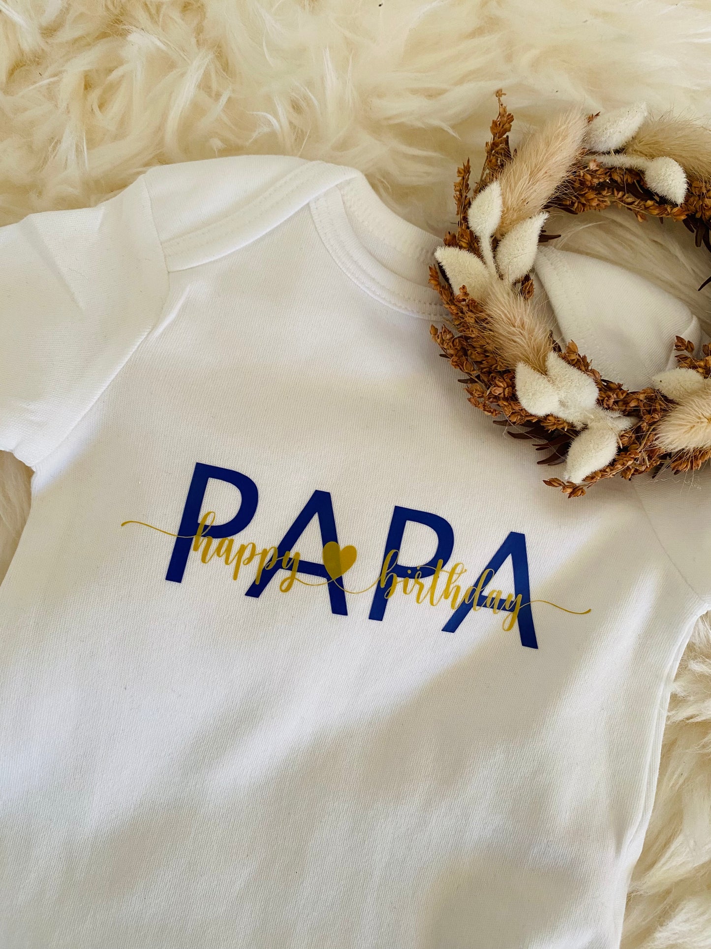 Babybody „Happy Birthday Papa"
