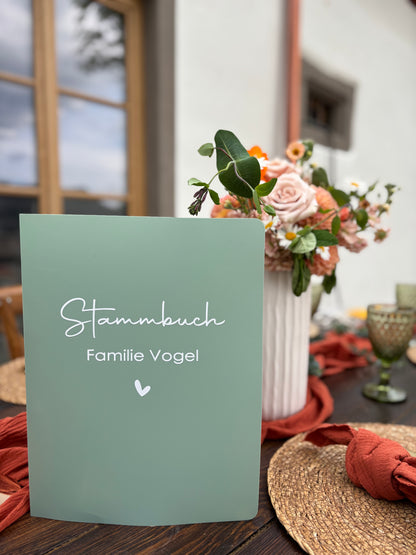Stammbuch inkl. Einlegeblätter A4