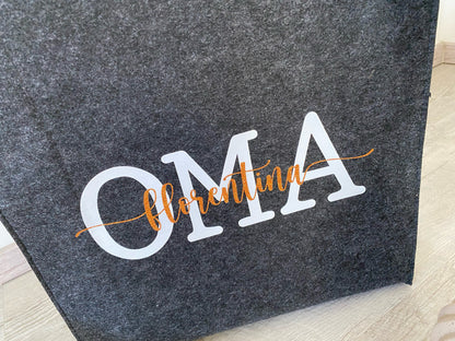 Filztasche Oma