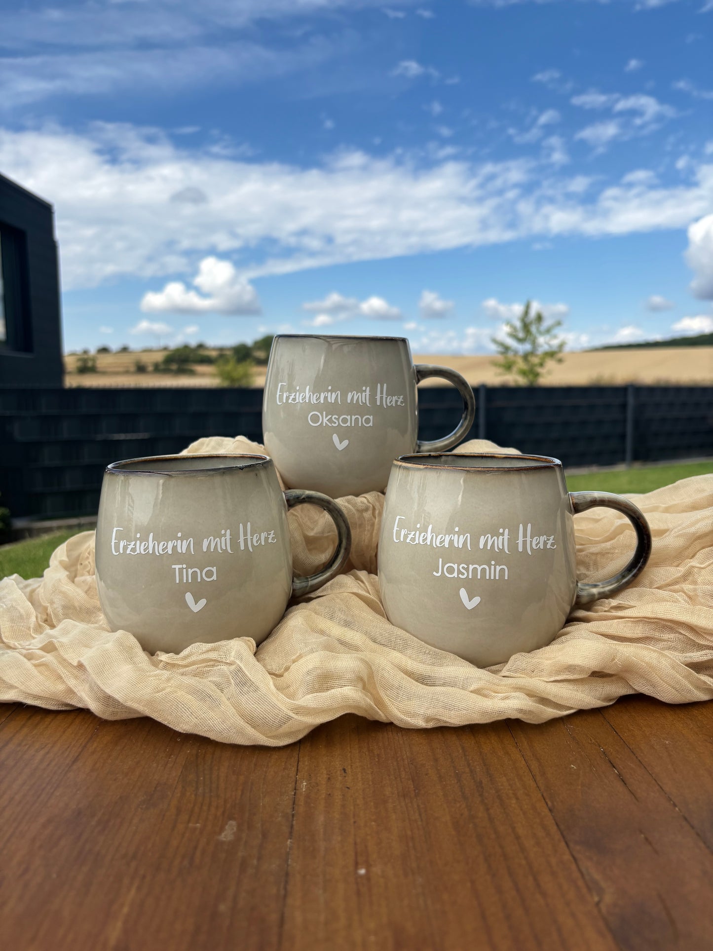 Tassen "Erzieherin mit Herz"