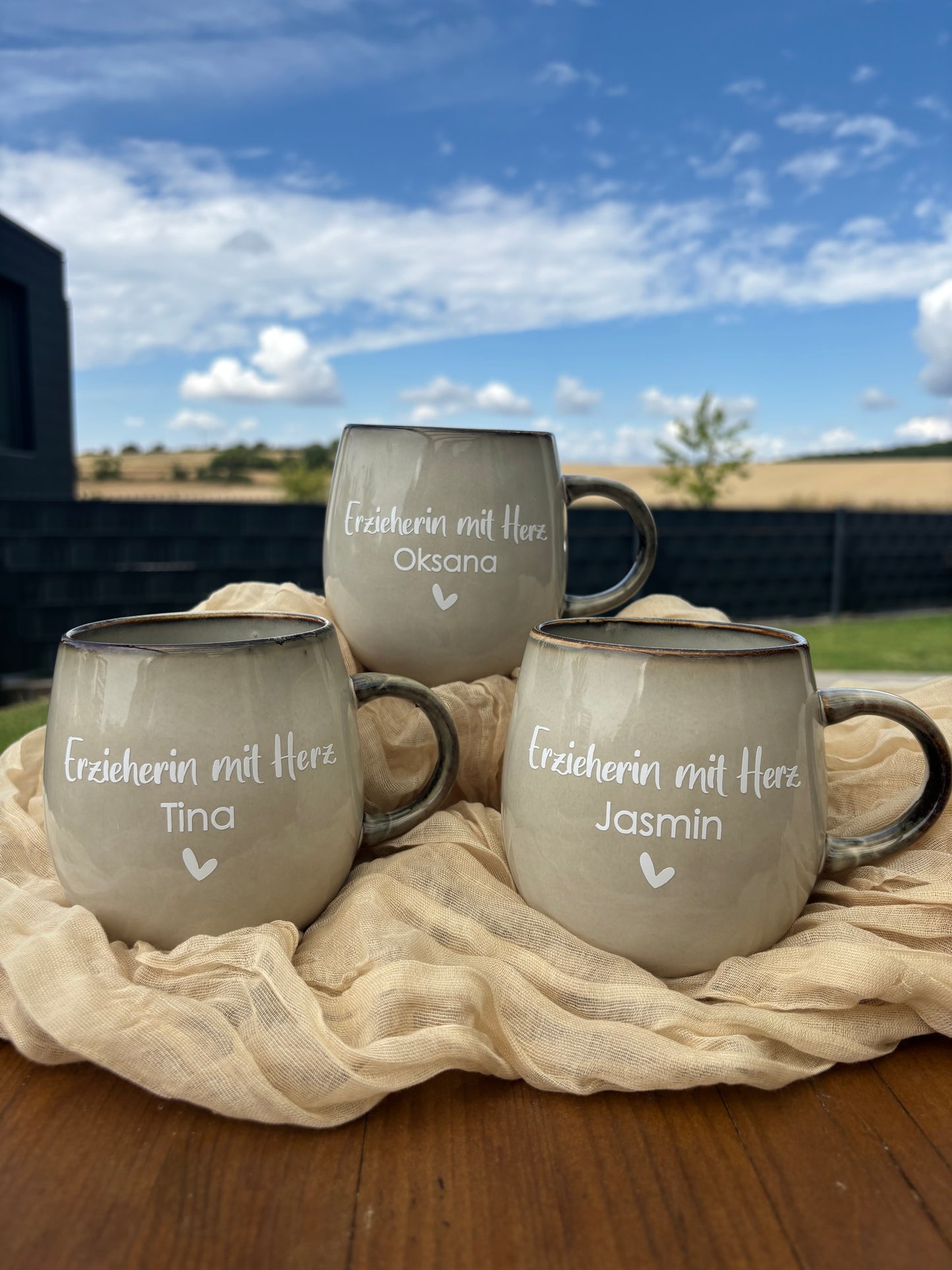 Tassen "Erzieherin mit Herz"