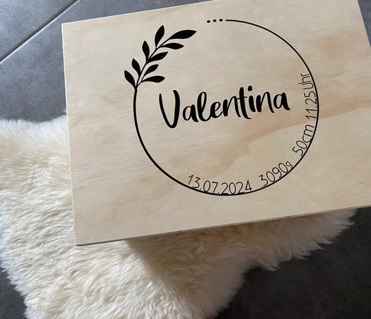 Erinnerungsbox / Erinnerungskiste Baby