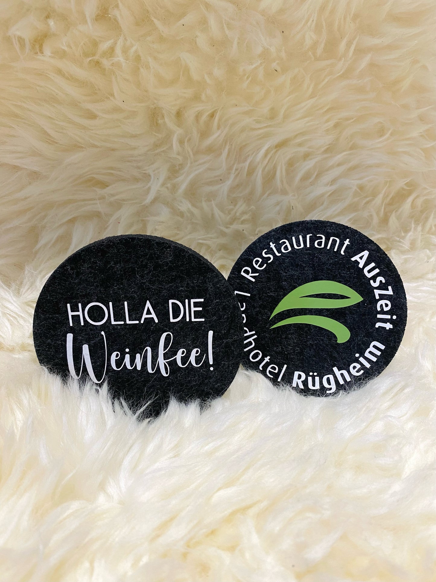 Glasuntersetzer Landhotel Rügheim