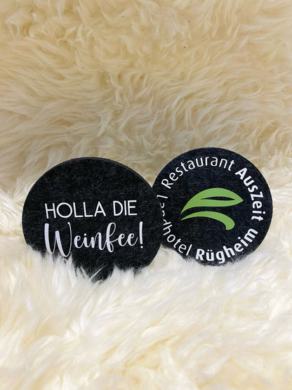 Glasuntersetzer Landhotel Rügheim