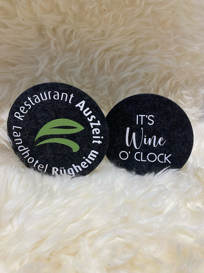 Glasuntersetzer Landhotel Rügheim