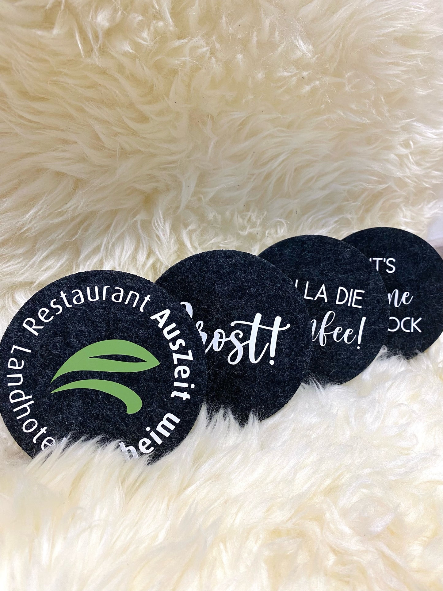 Glasuntersetzer Landhotel Rügheim