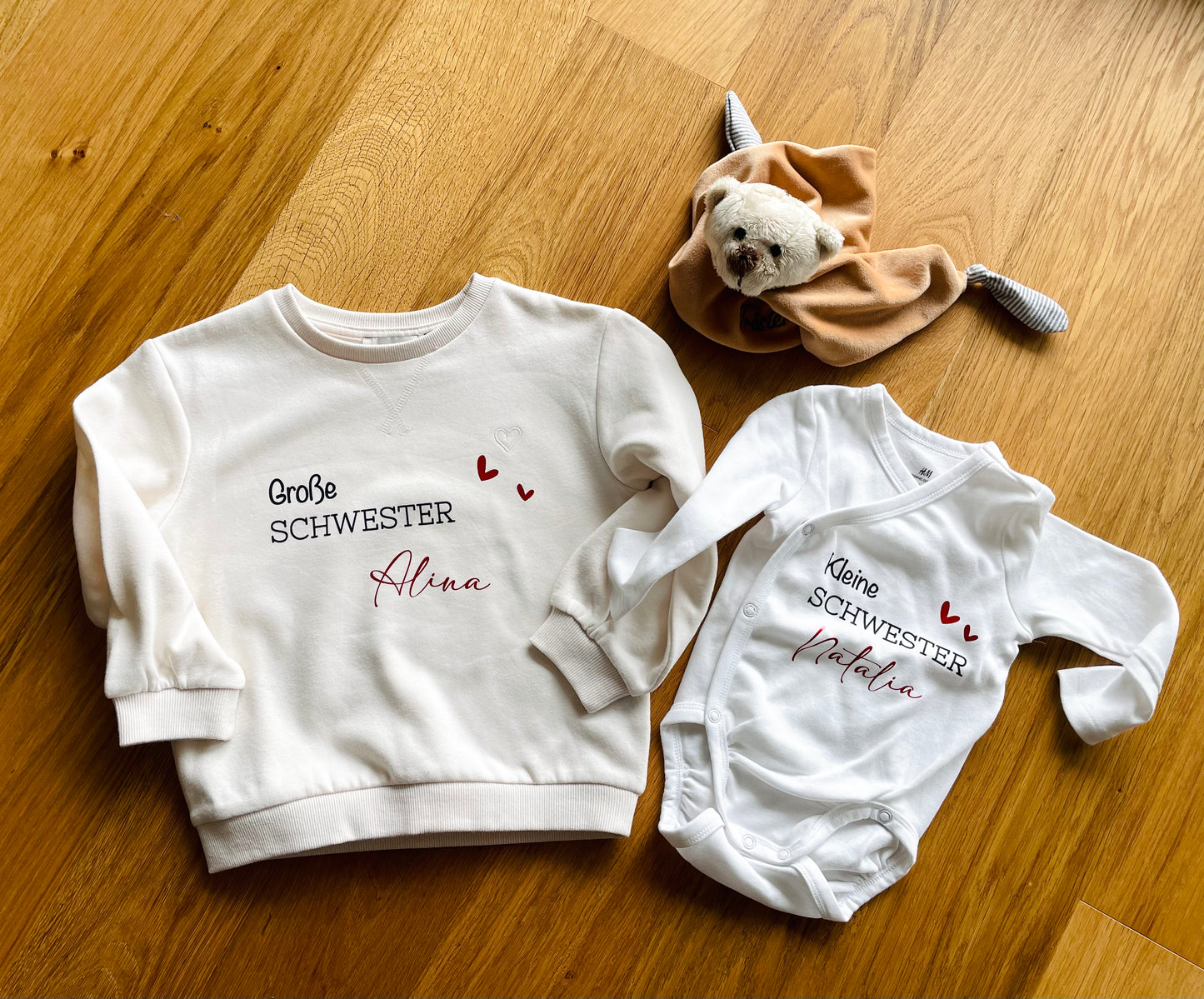 Kleine & Große Schwester - Pullover / Body