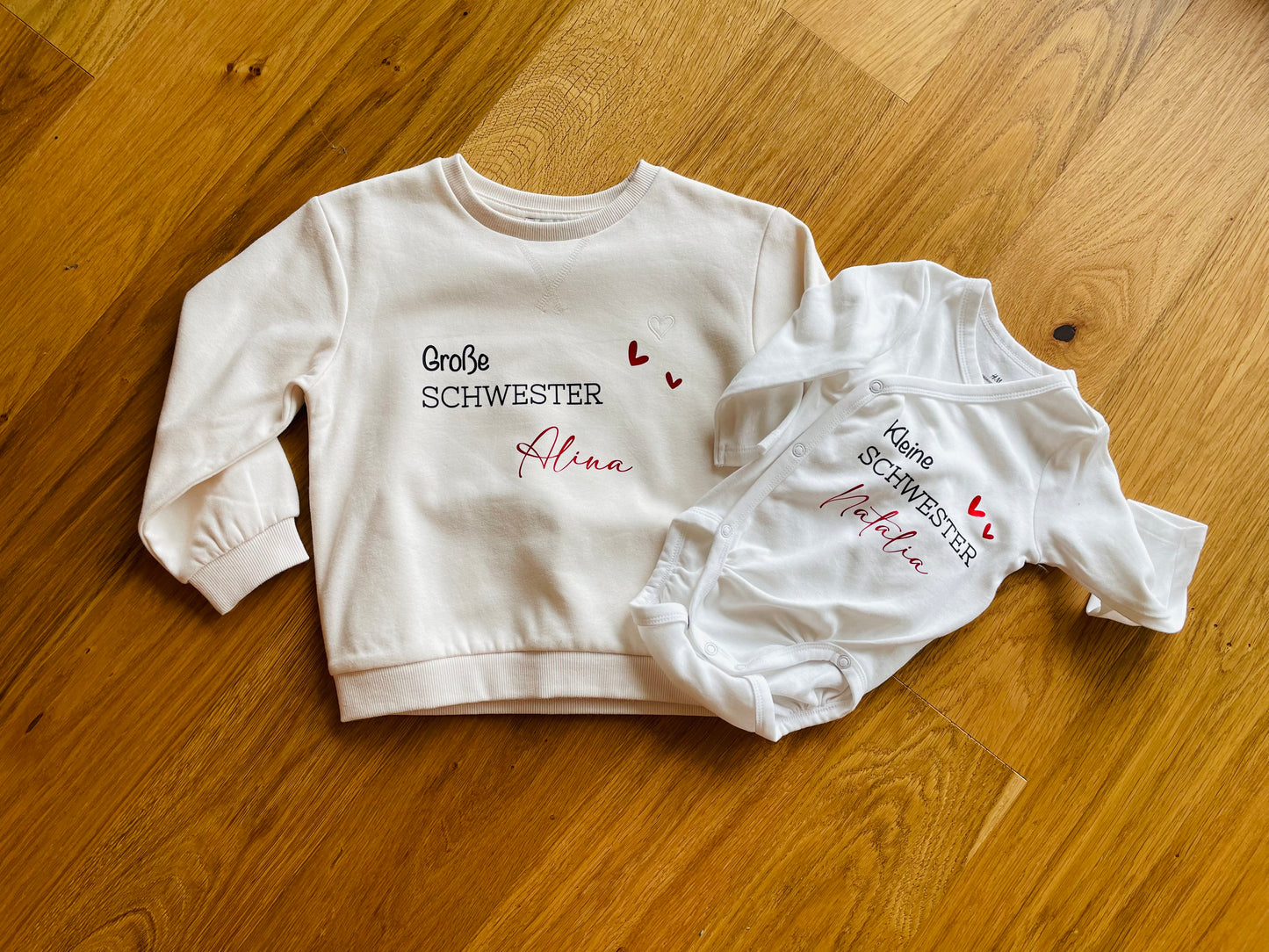 Kleine & Große Schwester - Pullover / Body