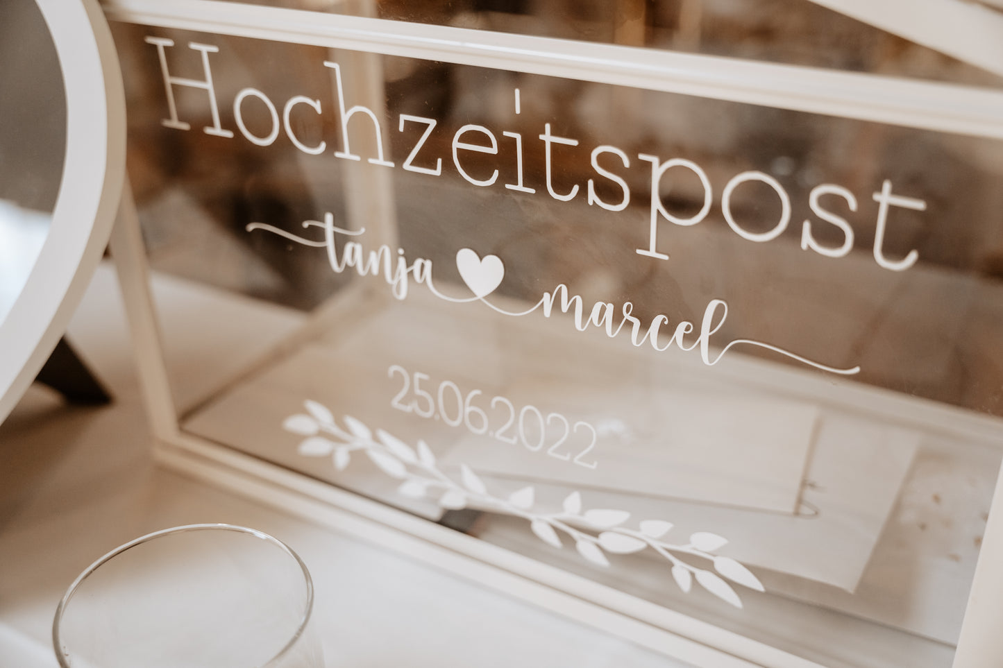 Hochzeitspost / Kartenbox