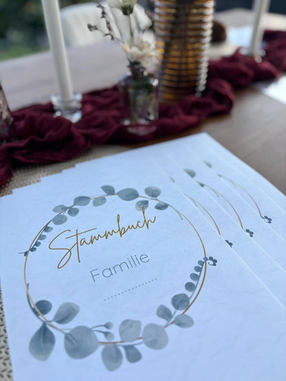 Stammbuch Einlegeblätter