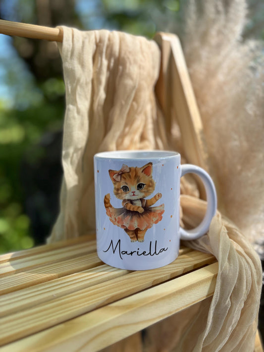Kindertasse Katze